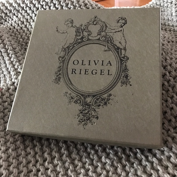 🆕OLIVIA RIEGEL PEARL JUILEE 5” ROUND PICTURE FRAME - Picture 7 of 9